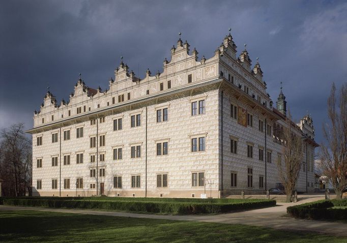 Litomysl ,zámek, stav v roce 2009