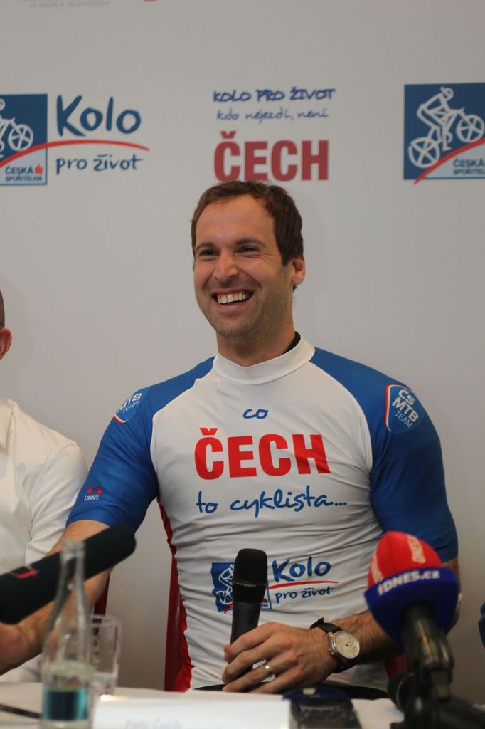 Petr Čech vstupuje do cyklistiky