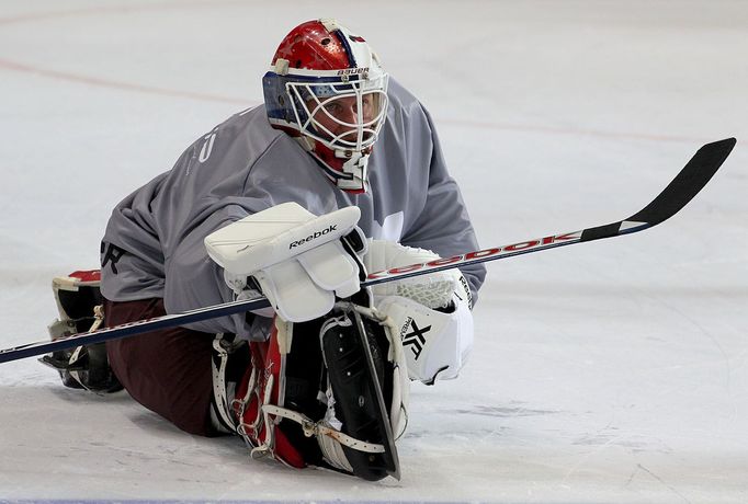 HC Sparta Praha - trénink: Rastislav Staňa