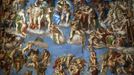 Part of the Sistine Chapel is pictured at the Vatican March 9, 2013. The conclave begins on Tuesday, with the sequestered cardinals using the chimney to tell the outside world whether or not they have chosen a new leader - black smoke signifying no decision and white smoke announcing a new pontiff. REUTERS/Stefano Rellandini (VATICAN - Tags: RELIGION) Published: Bře. 9, 2013, 2:24 odp.