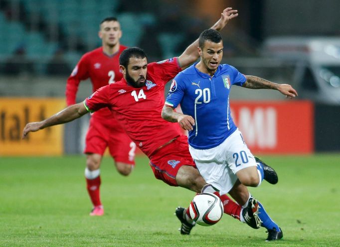 Sebastian Giovinco (20) v kvalifikaci na Euro 2016