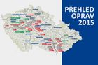 Rekonstrukce vozovek v ČR 2015