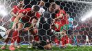 Neuznaný gól Portugalců v zápase Eura 2024 Portugalsko - Česko