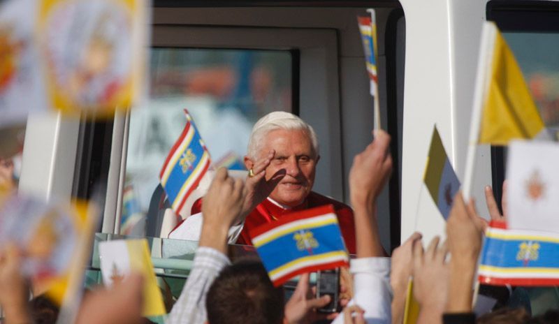 Papež Benedikt XVI v Brně