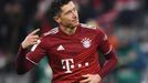 Robert Lewandowski slaví gól Bayernu