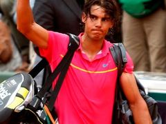 Rafael Nadal při první porážce na Roland Garros