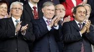 Finále si nenechali ujít ani německý prezident Horst Koehler nebo prezident UEFA Michel Platini