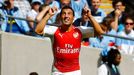 Community Shield, Arsenal - Manchester City: Santi Cazorla slaví gól