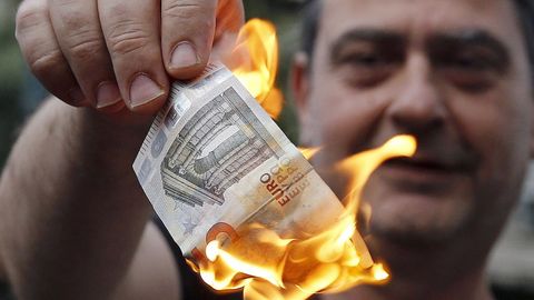 Klimeš: Řekové zbankrotují, až se sami rozhodnou