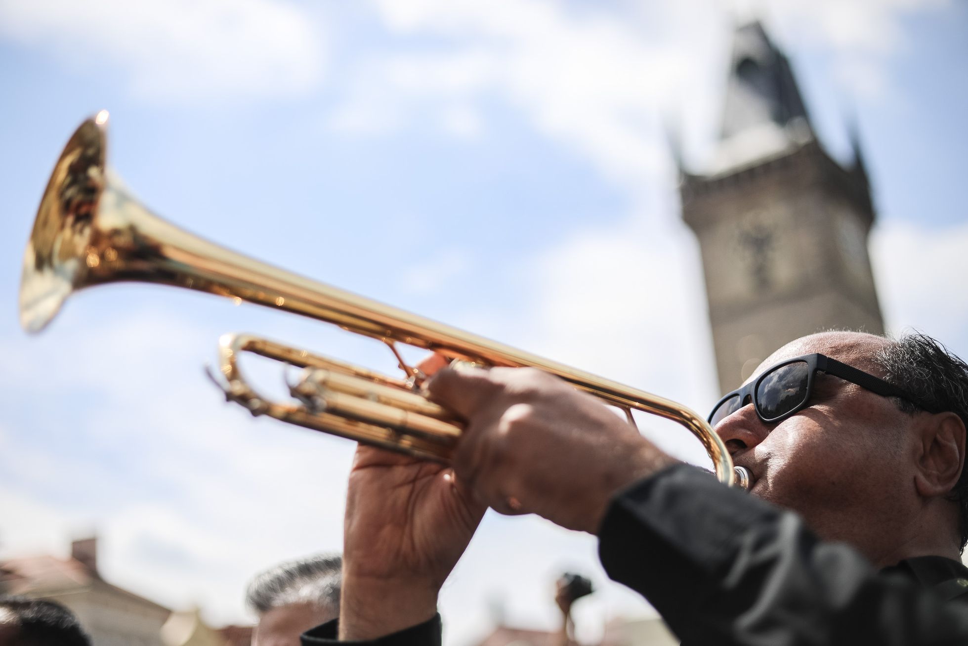 Romský festival Khamoro 2019 - průvod Prahou