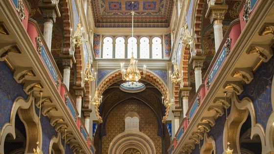 Foto: Jeruzalémská synagoga letos oslaví 111 let od otevření. Snoubí v sobě maurský sloh a secesi