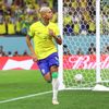 Richarlison slaví gól v osmifinále MS 2022 Brazílie - Jižní Korea