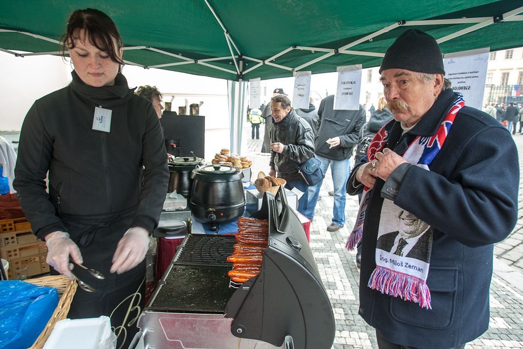 Inaugurace prezidenta Zemana na Pražském hradě