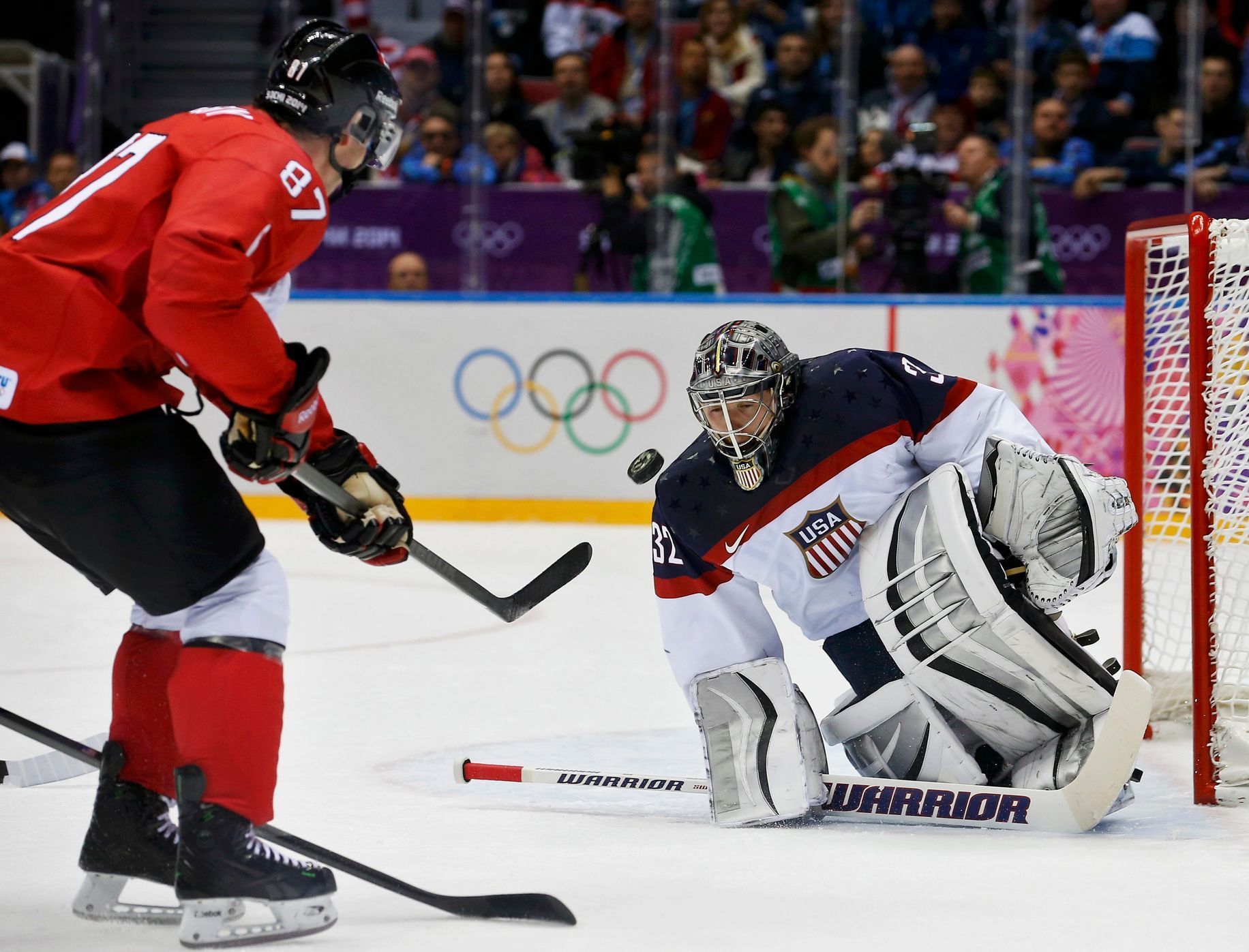 Kanada - USA: Sidney Crosby - Jonathan Quick