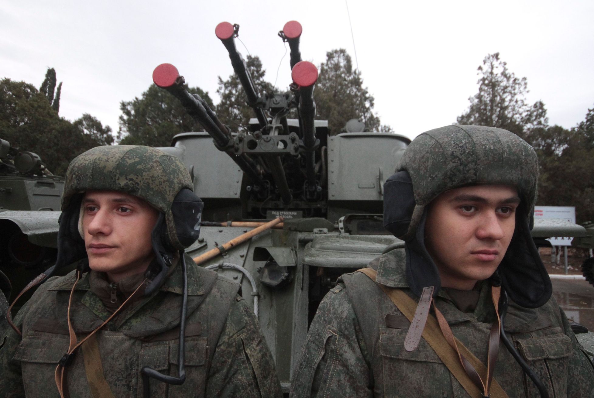 Rusko - Krym - vojáci