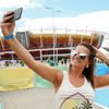 OH 2016, tenis: fanynka si dělá selfie