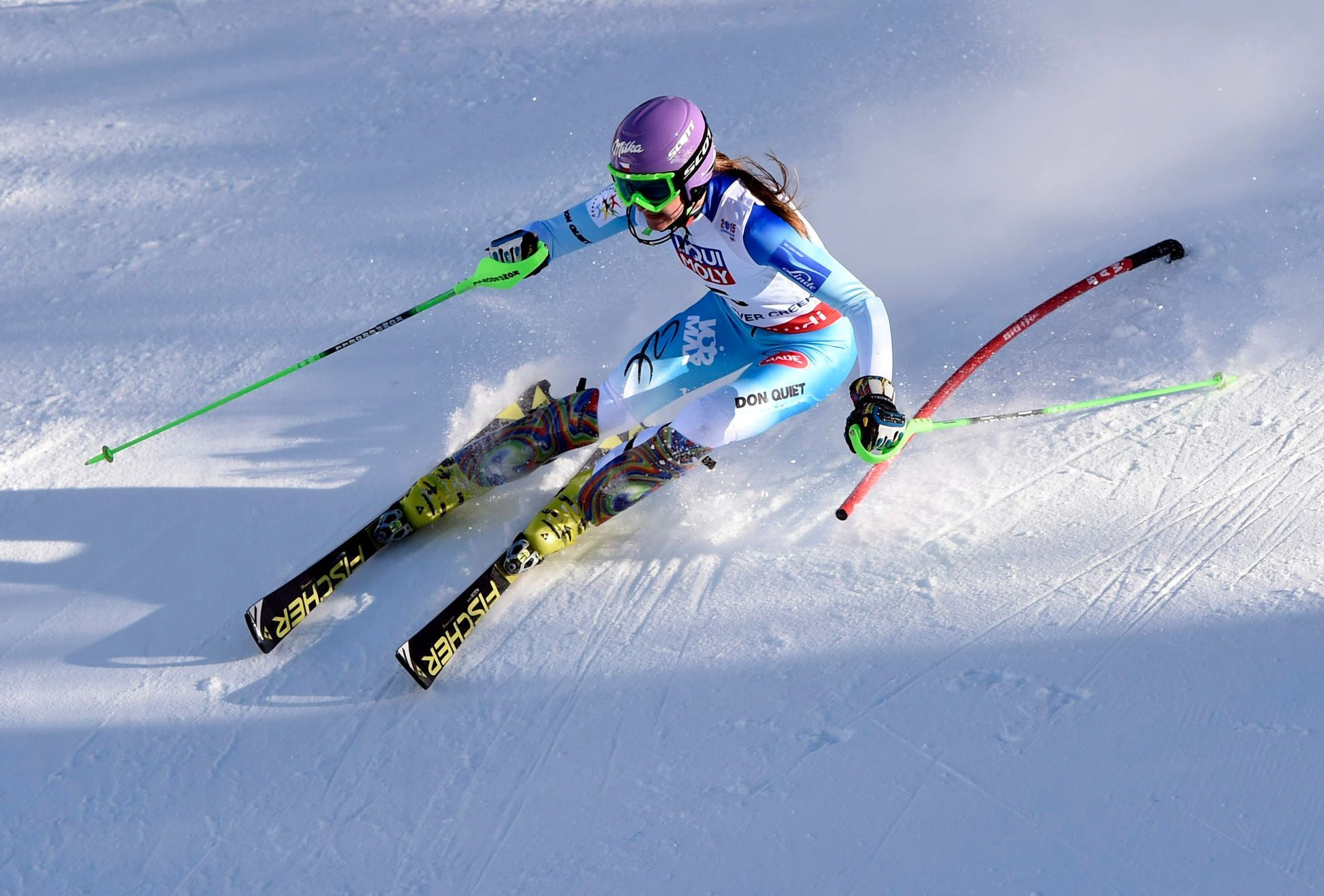 Ms 2015, slalom: Šárka Strachová