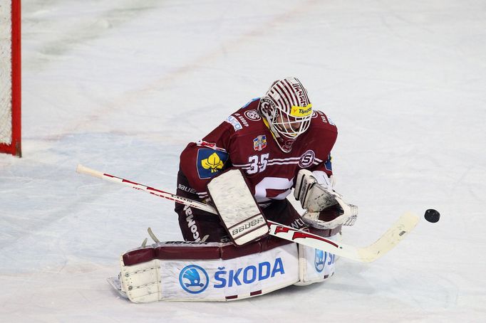 Třetí semifinále hokejové extraligy - Sparta vs. Třinec