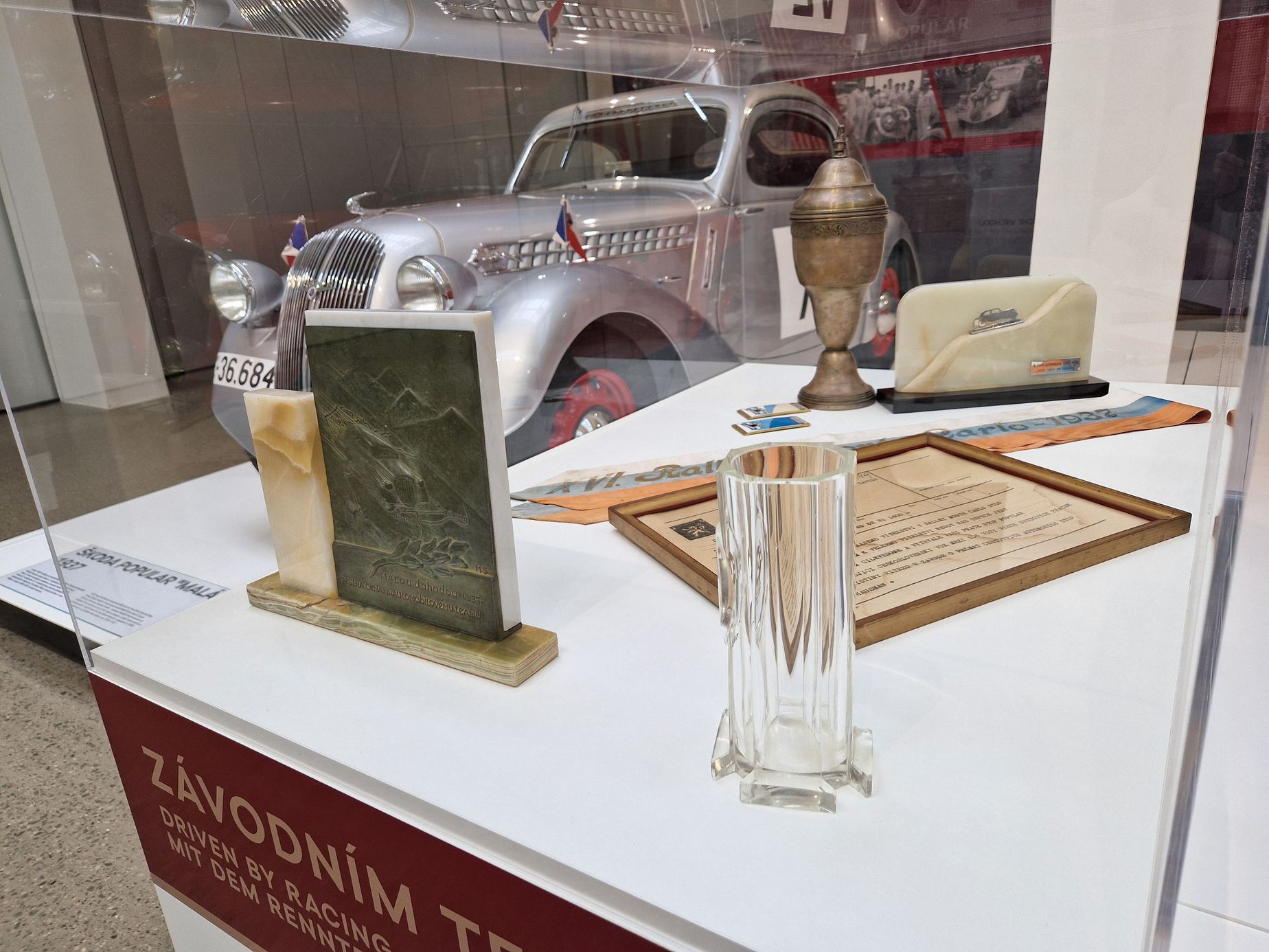 Škoda Muzeum výstava Popular a Rapid