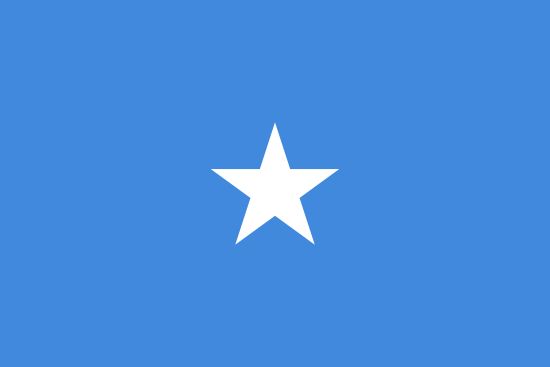 Somálsko - vlajka