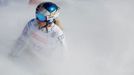Ester Ledecká v závodě super-G žen na MS v Saalbachu 2025