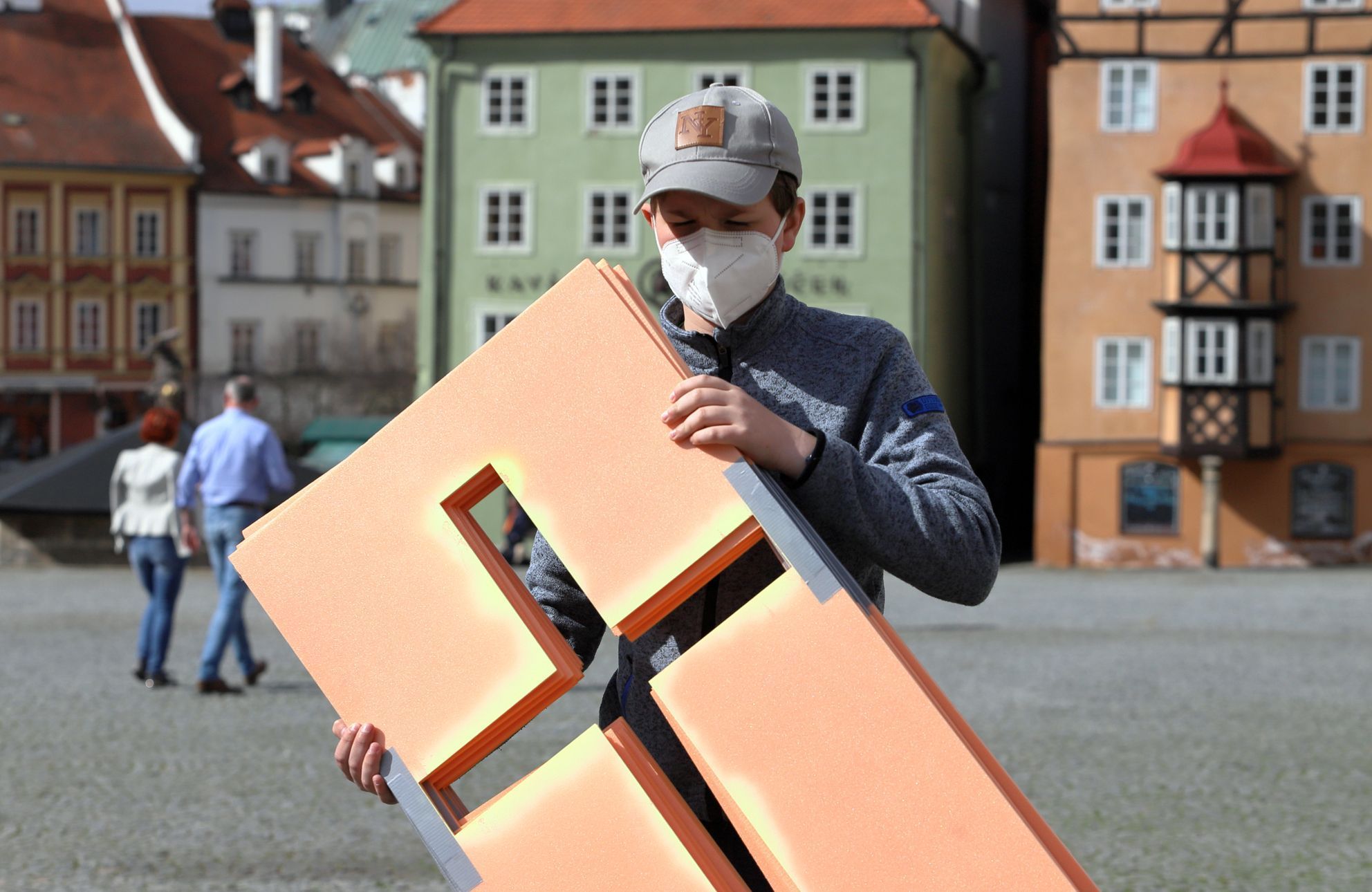 Cheb - pieta - přípravy