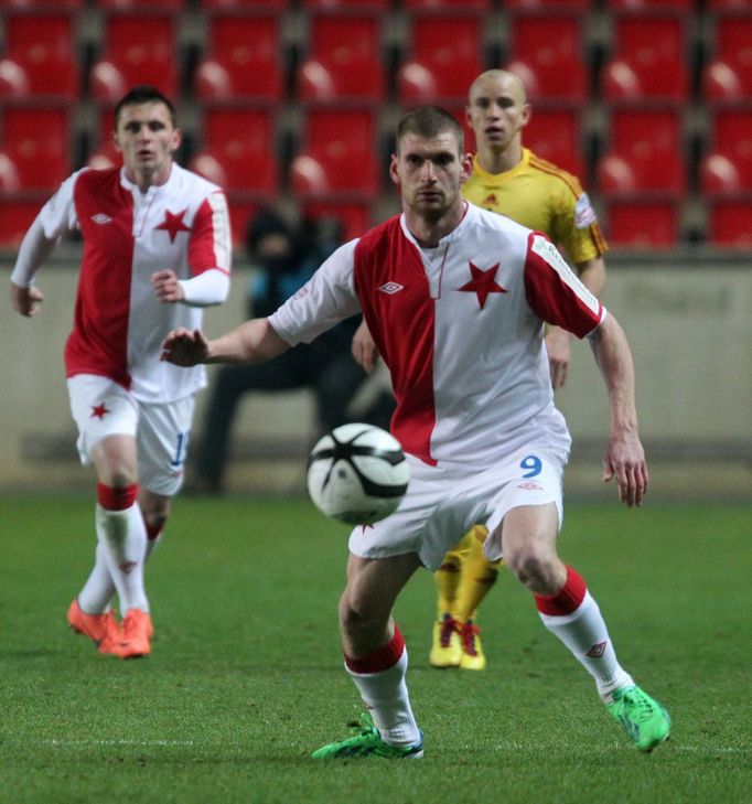 Fotbal, Gambrinus liga, Slavia - Dukla: Martin Juhar