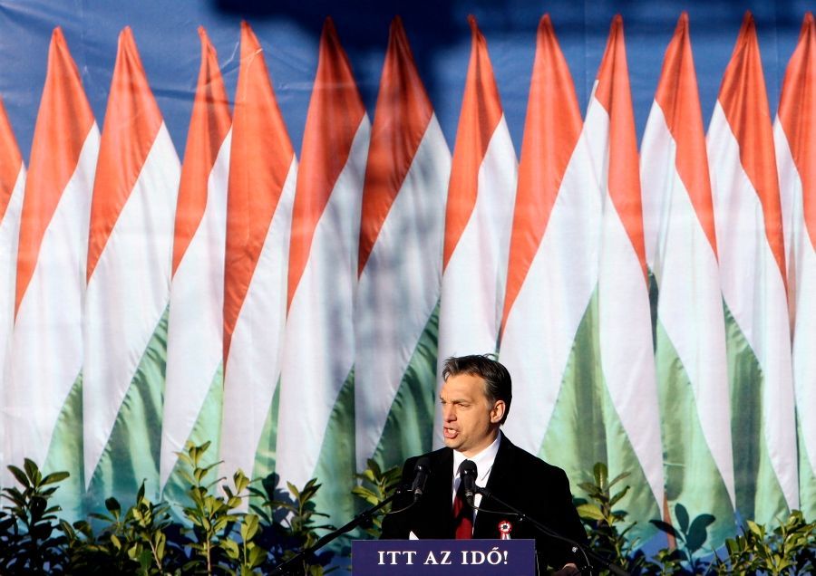 Viktor Orbán, lídr maďarské opoziční strany Fidesz