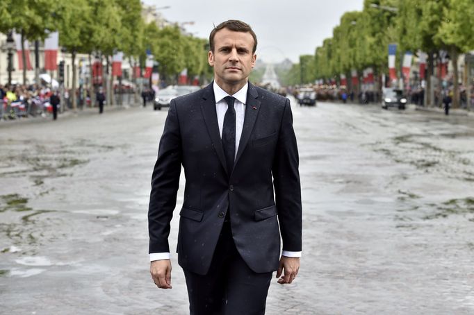 Francouzský prezident Emmanuel Macron.