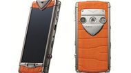 Vertu Constellation Candy - speciální edice pro ženy Nových pastelových barev se v edici Constellation Candy dočkaly luxusní telefony Vertu. Oranžové (mandarinkové), světle zelené (mátové) a růžové (malinové).  Každý jeden telefon je ozdoben přírodními 0,34 karátovými drahokamy.  Uhlopříčka displeje je 3,5 palců. Rozlišení fotoaparátu 8 megapixelů. Cena telefonu je 9 500 amerických dolarů.