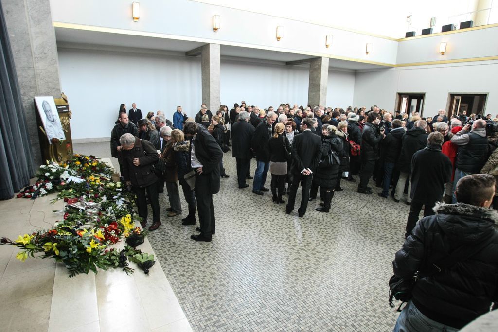 Pohřeb Pavla Bobka