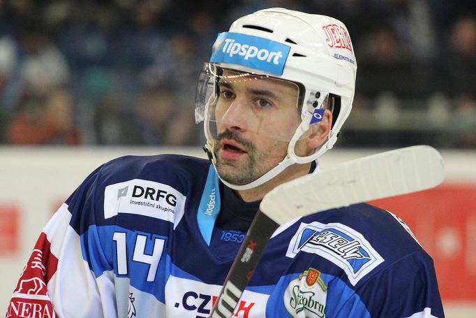 Tomáš Plekanec v dresu brněnské Komety.