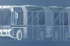 Návrhy turistického autobusu "Kryštof" z pera designéra Václava Krále. Vznikaly v letech 1993-1995.