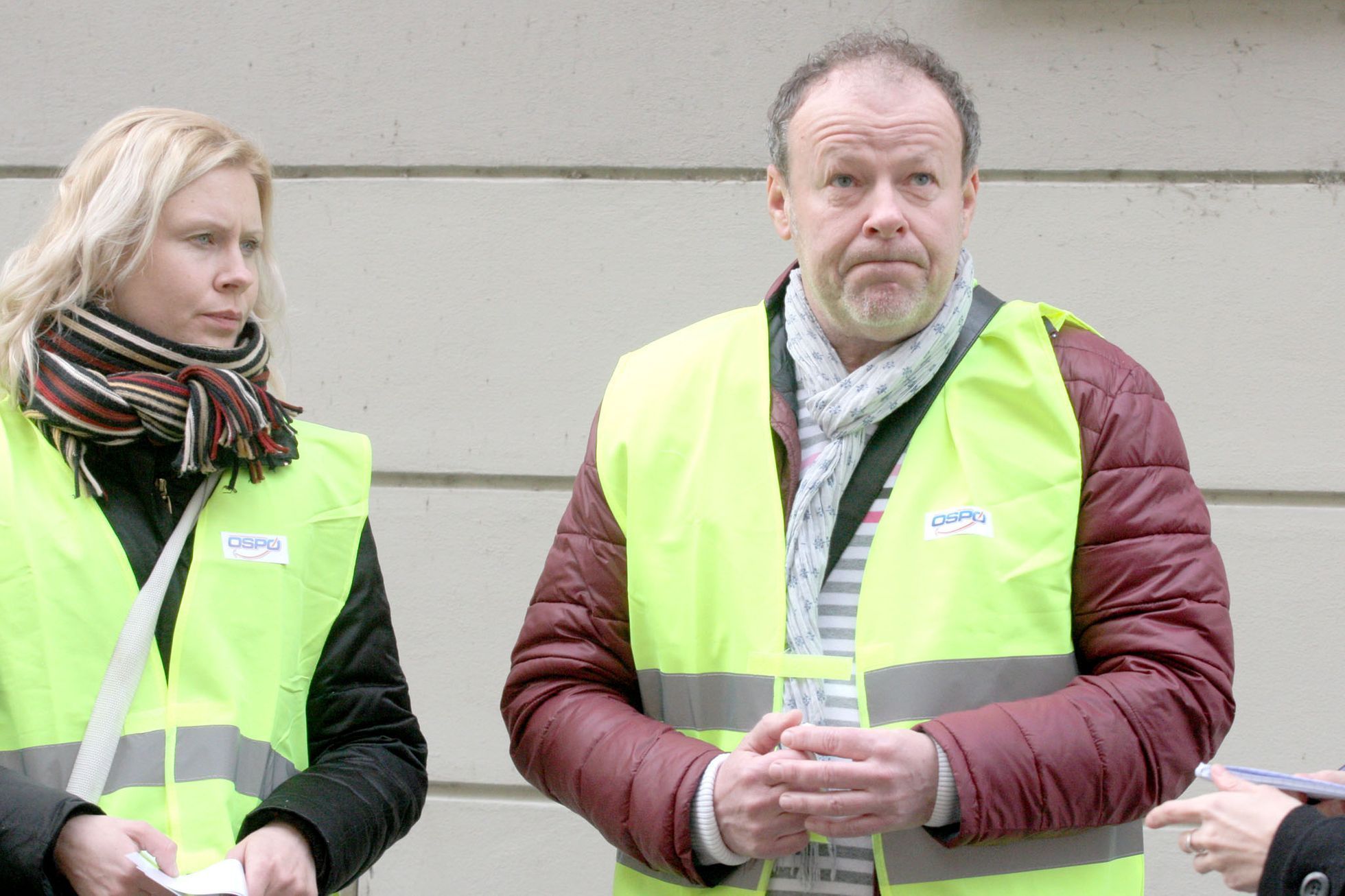 Demonstrace prodavaček za omezení prodejní doby o svátcích