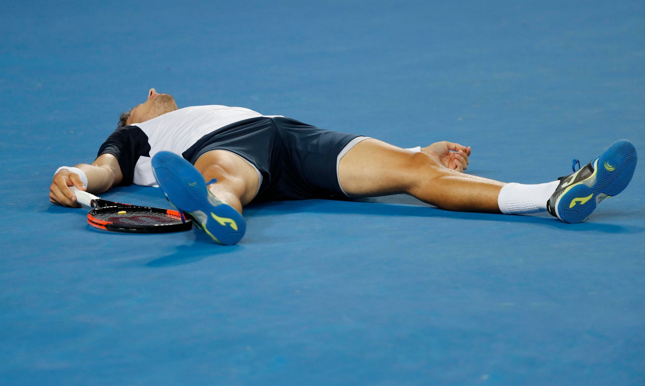 Pablo Carreňo  v osmifinále Australian Open 2019