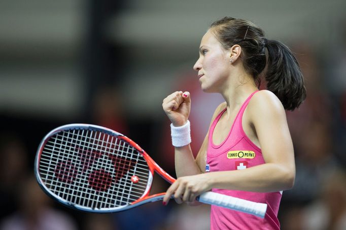 Viktorija Golubicová v semifinále Fed Cupu 2016