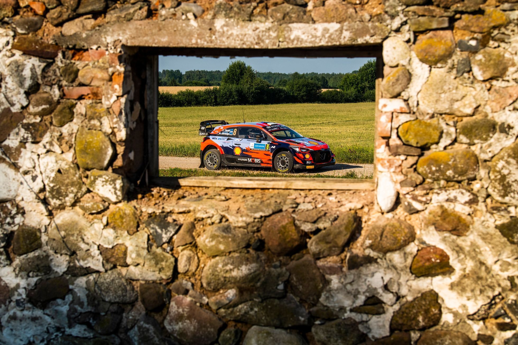 Ott Tänak, Hyundai na trati Estonské rallye 2021