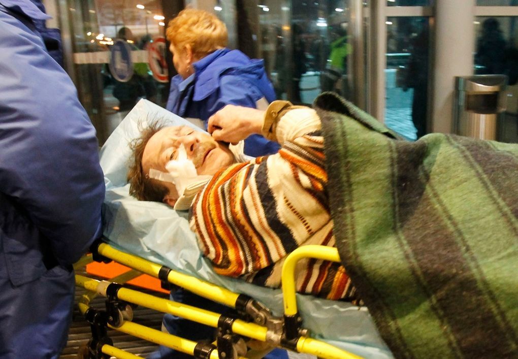 Útok sebevražedného atentátníka na moskevském letišti