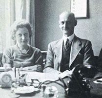 Miep Giesová, Anna Franková, Otto Frank