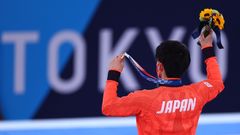 Japonský gymnasta Daiki Hašimoto
