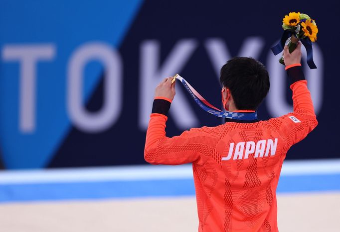 Japonský gymnasta Daiki Hašimoto