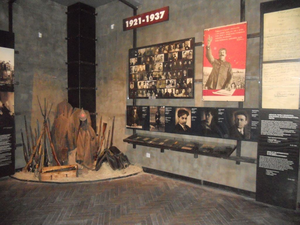Muzeum sovětské okupace v gruzínském Tbilisi