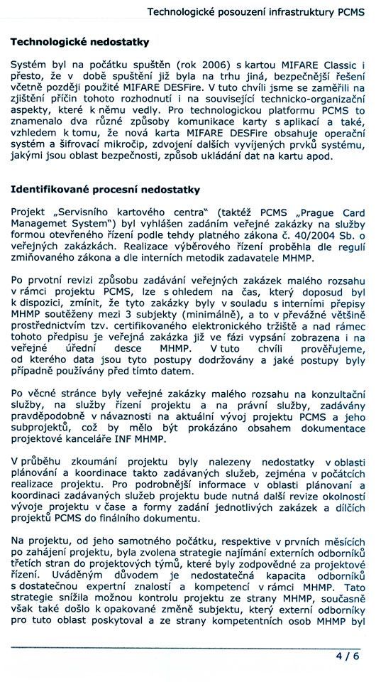 Technické posouzení infrastruktury - strana 4