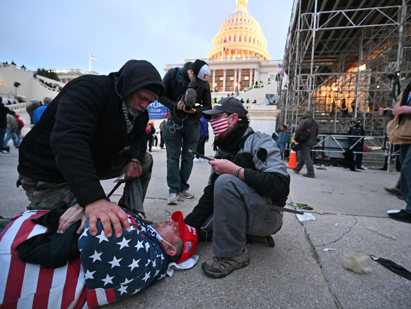 USA Washington Kongres Kapitol protest