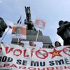 Demonstrace za odstoupení Paroubka