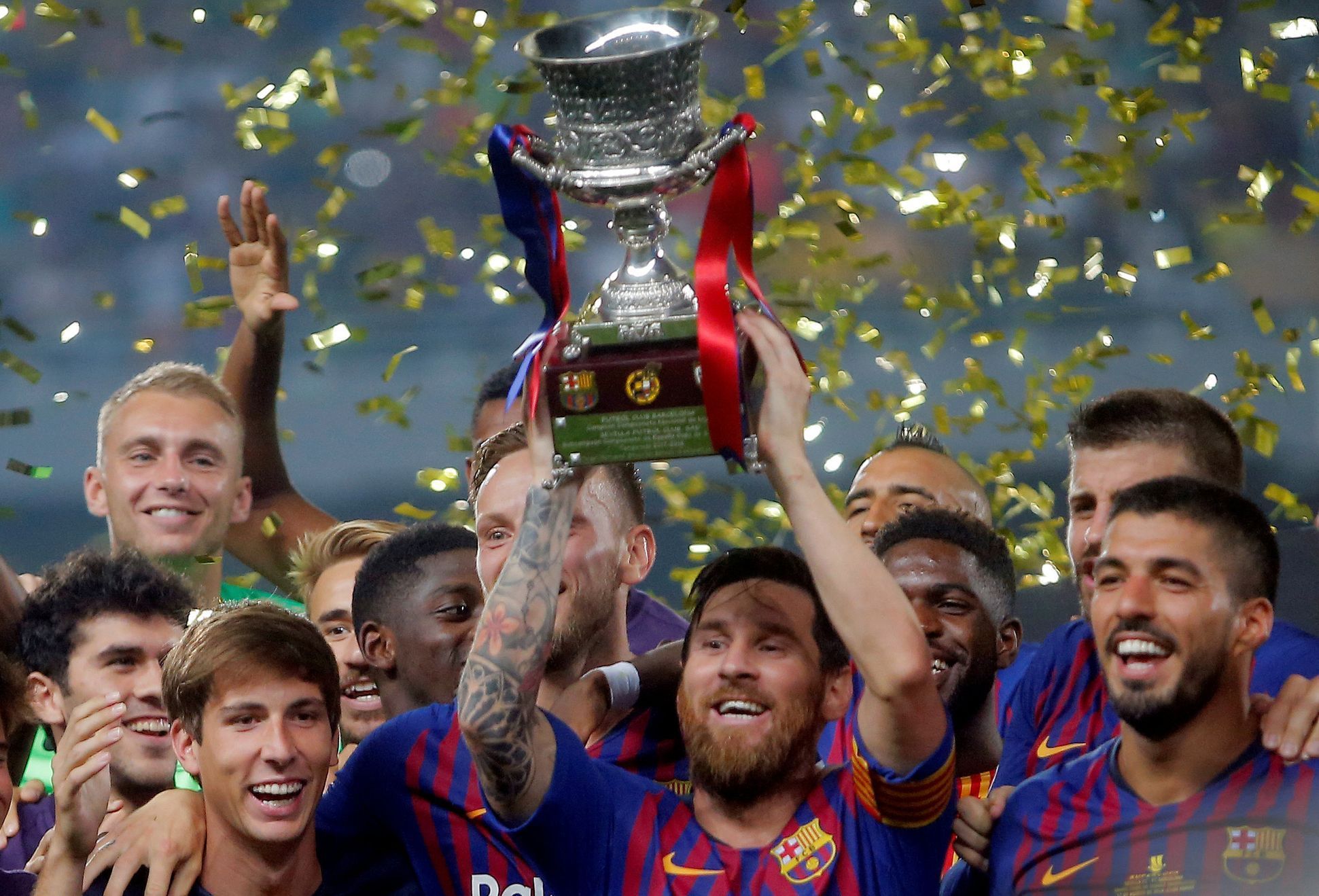 Barcelona vyhrála superpohár 2018