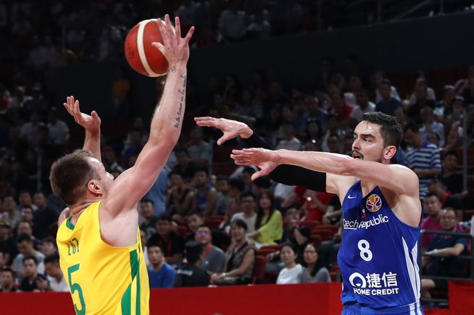 basketbal, MS 2019, Česko - Brazílie, Tomáš Satoranský