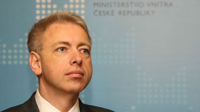 Ministr vnitra Milan Chovanec (ČSSD)