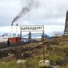 Barentsburg, Norsko, Rusko, Arktida, Špicberky, horník