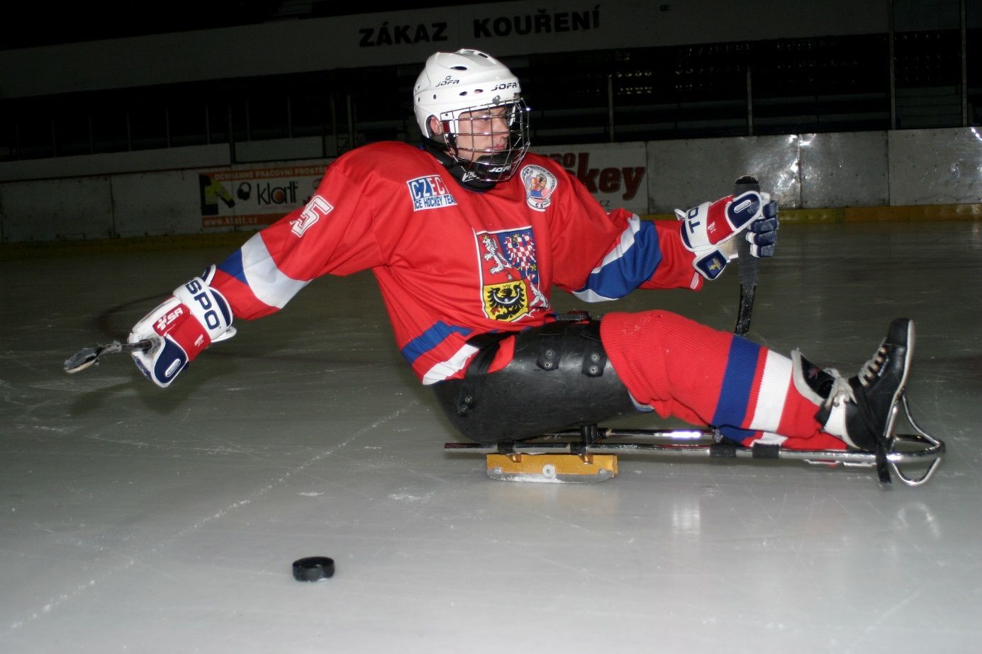 Česká sledge hokejová reprezentace: Jiří Raul